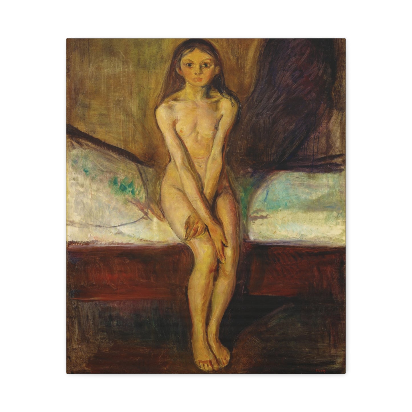 Puberty By Edvard Munch