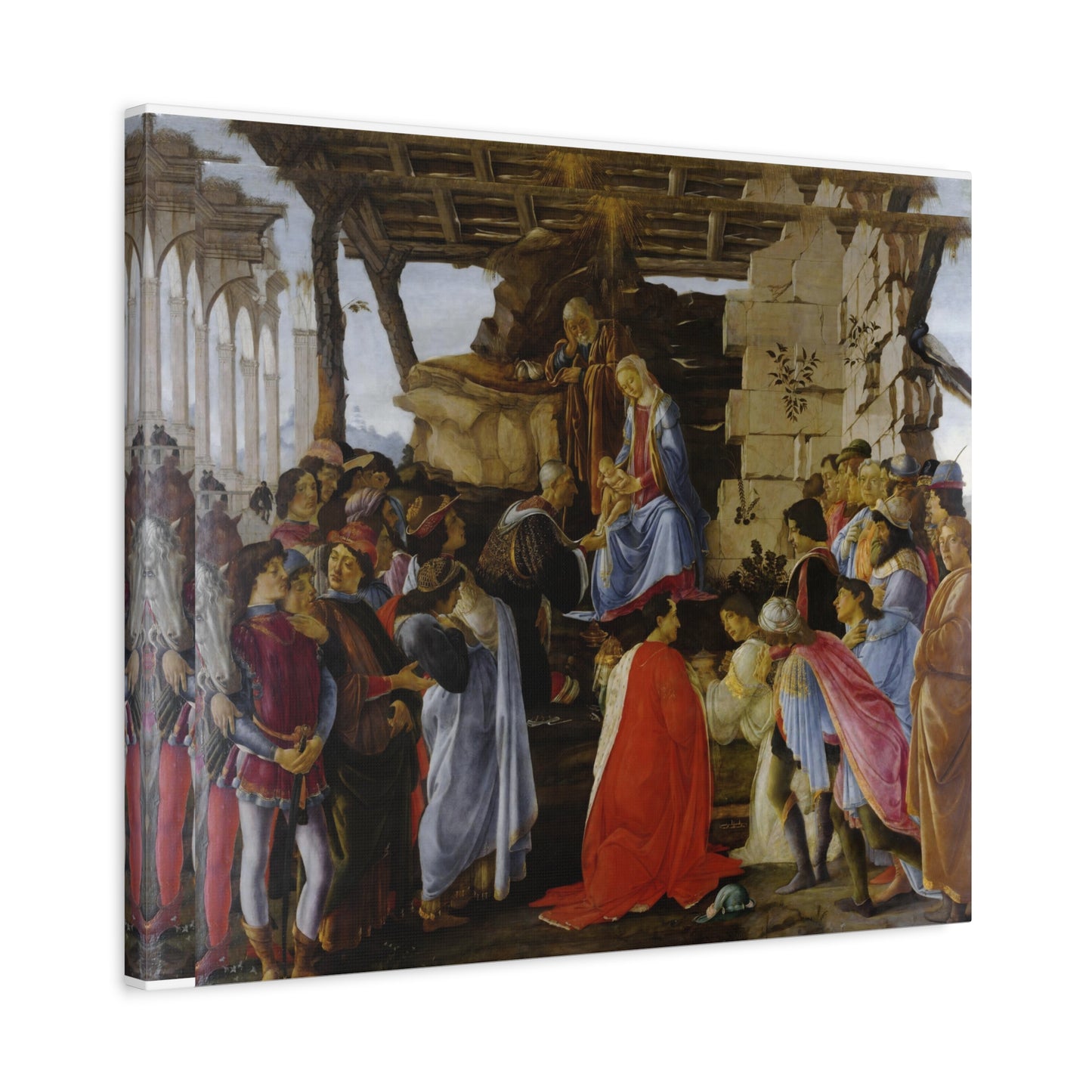 Adoration of the Magi By Sandro Botticelli