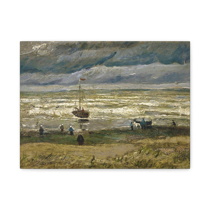 Beach at Scheveningen in Stormy Weather By Vincent van Gogh