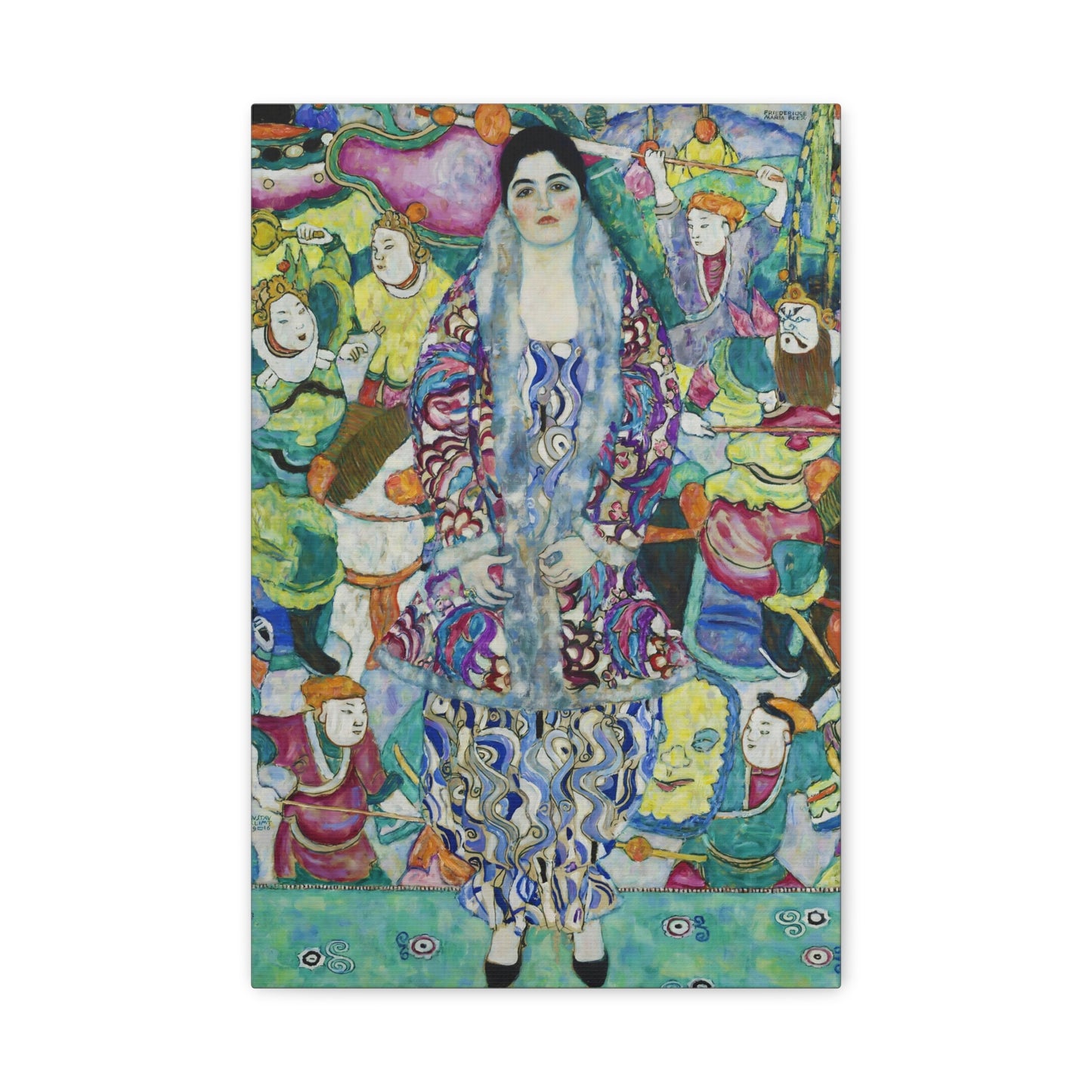 Friederike Maria Beer By Gustav Klimt