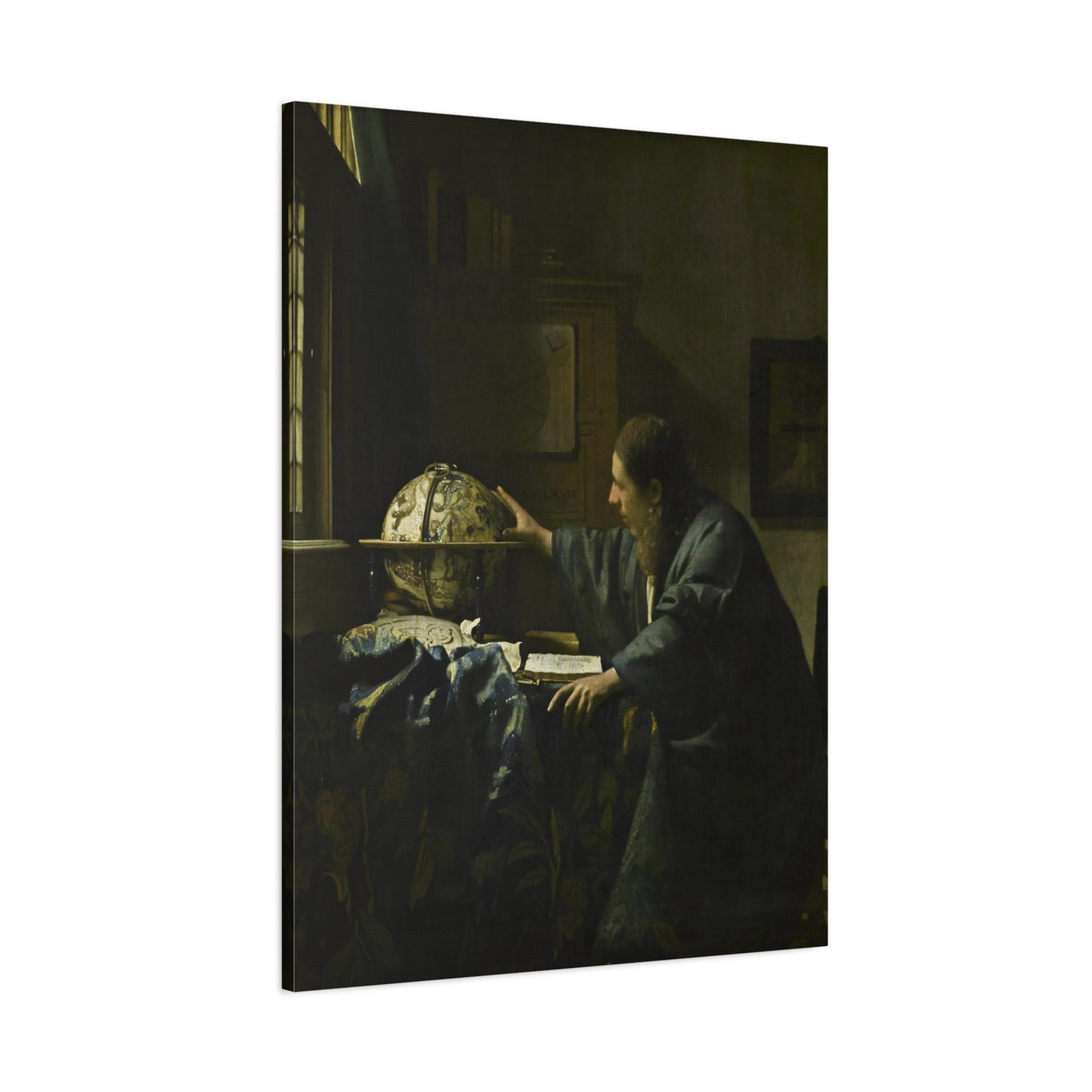 The Astronomer By Johannes Vermeer