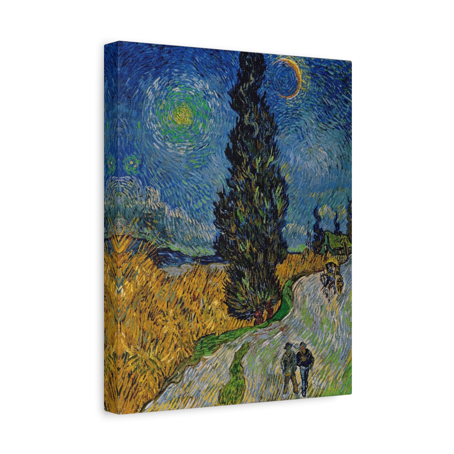 Road with Cypress and Star By Vincent van Gogh