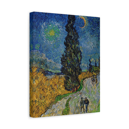 Road with Cypress and Star By Vincent van Gogh