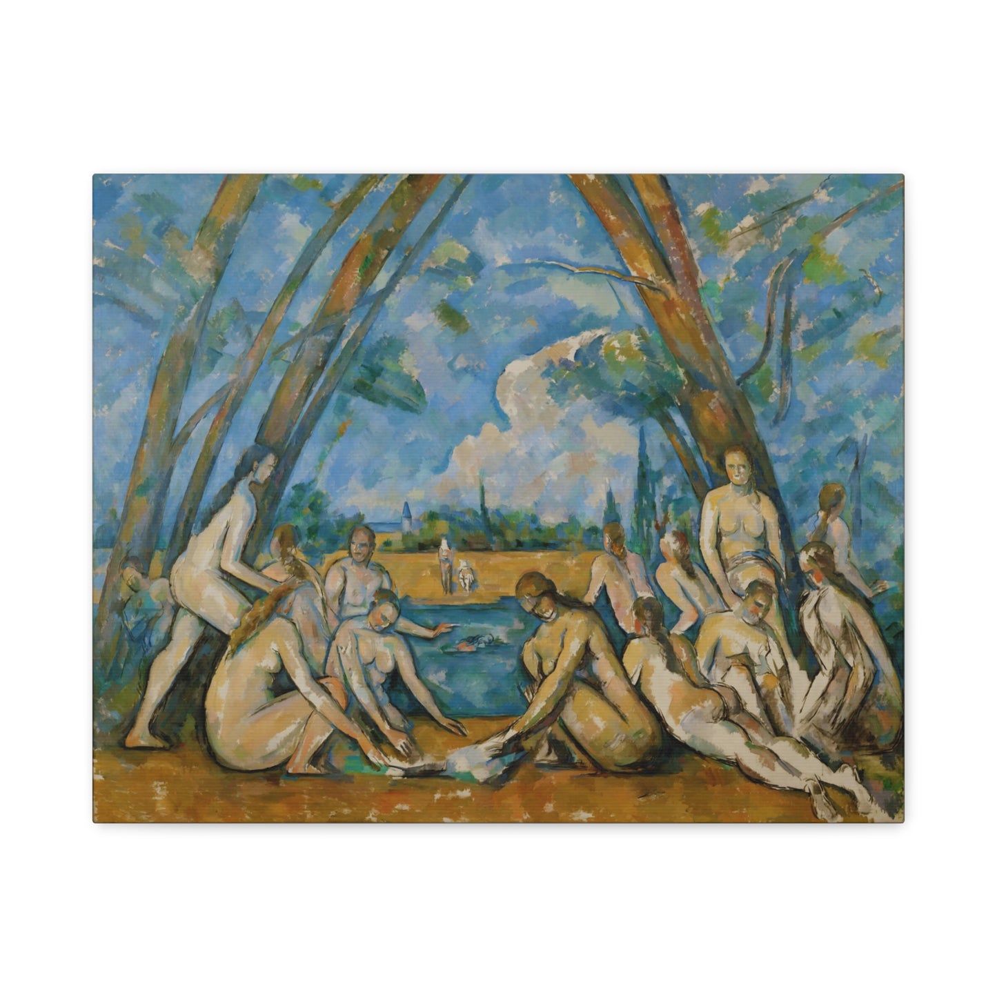 Bathers By Paul Cézanne