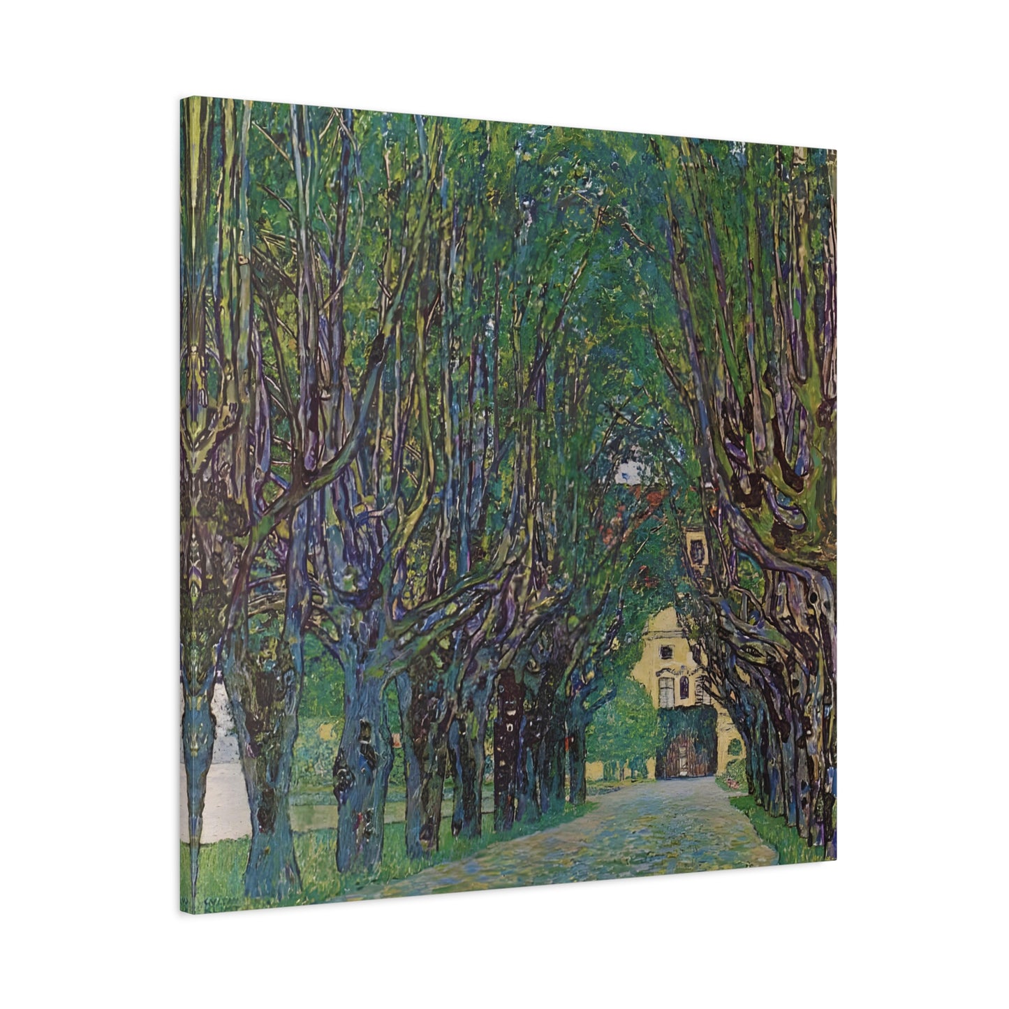 Avenue of Schloss Kammer Park By Gustav Klimt