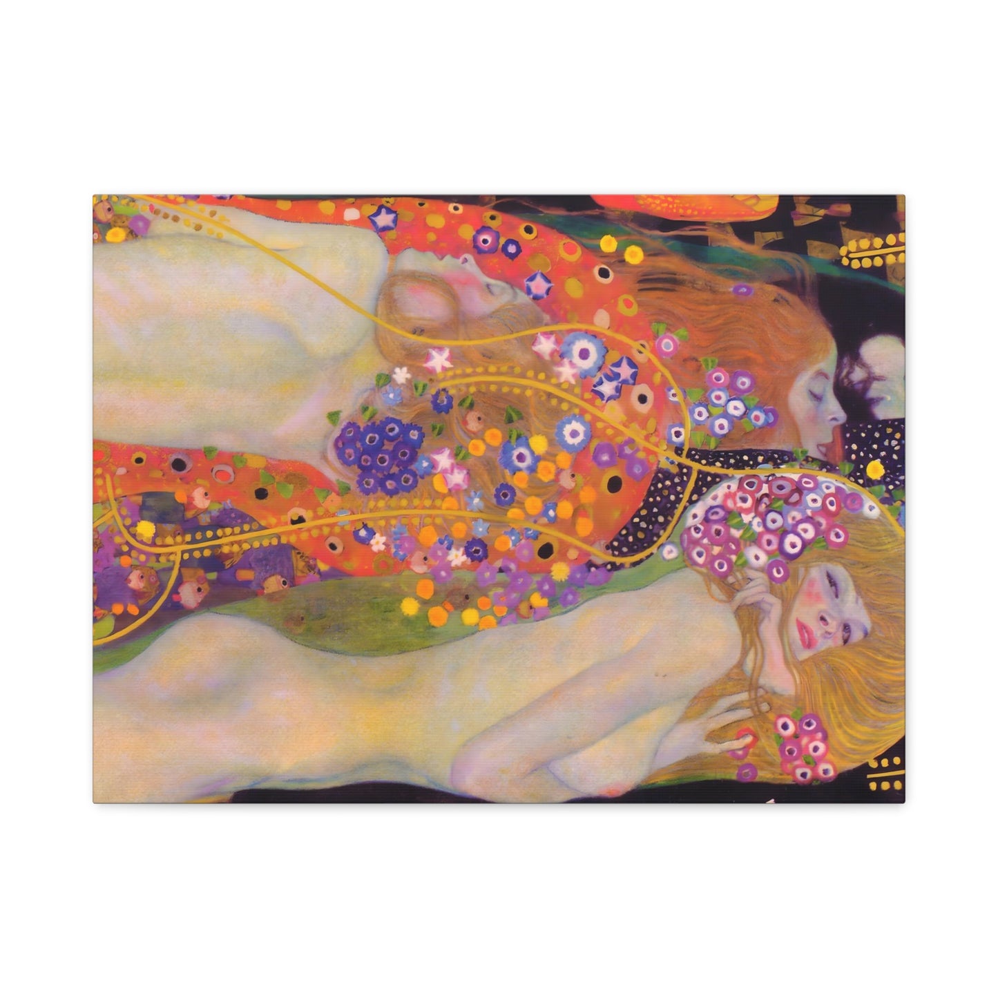 Water Serpents II By Gustav Klimt