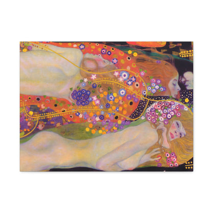 Water Serpents II By Gustav Klimt