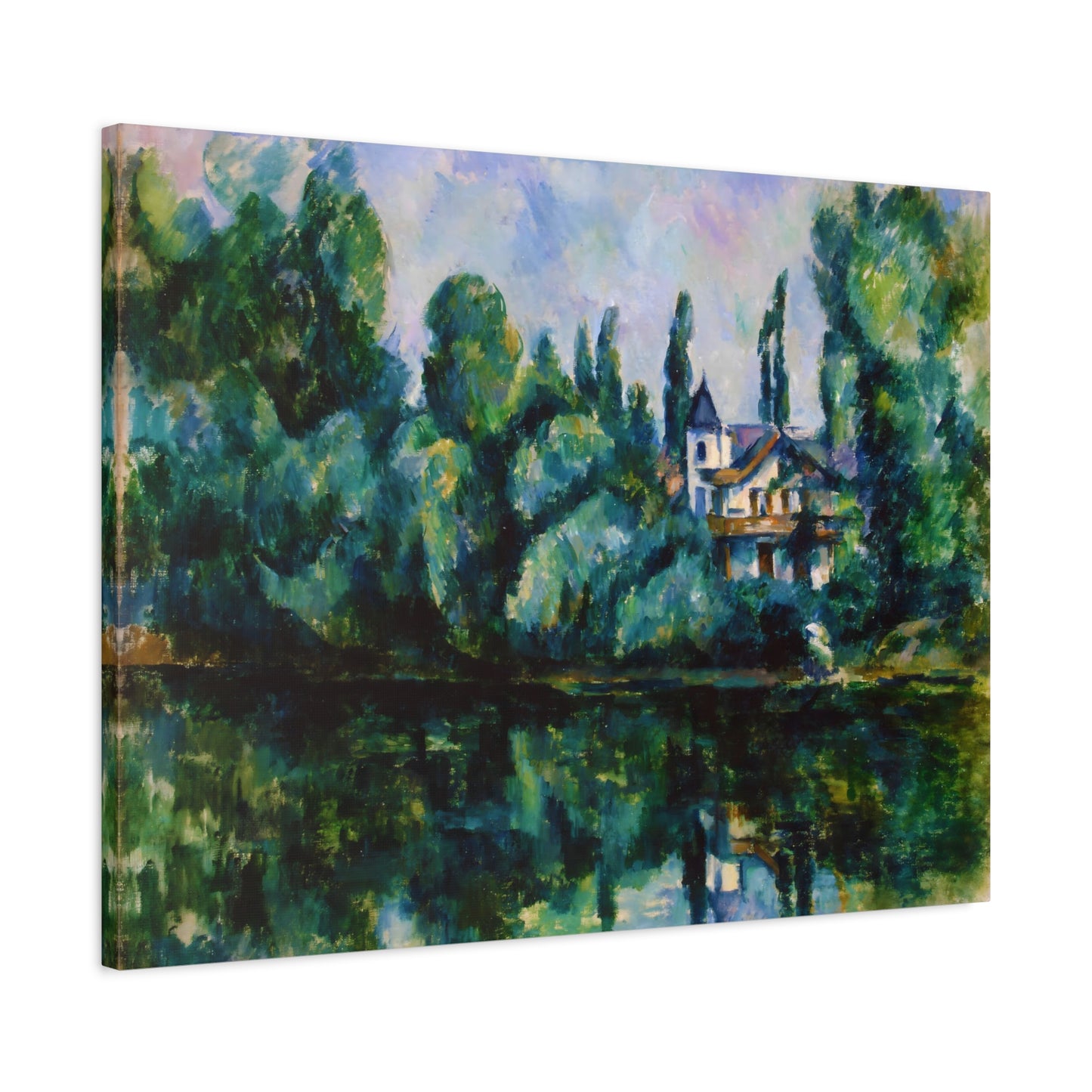 Banks of the Marne By Paul Cézanne