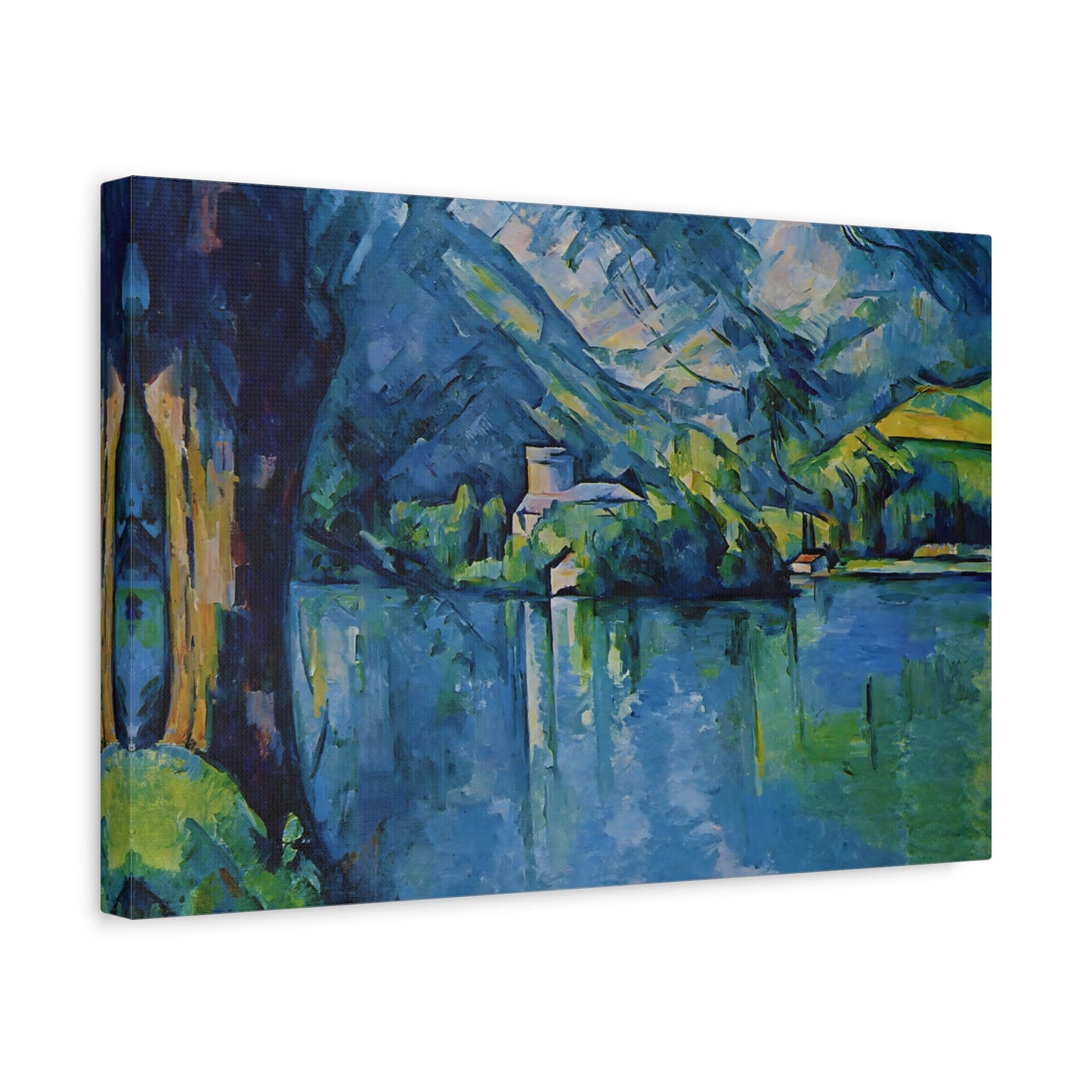 The Lac d'Annecy By Paul Cézanne