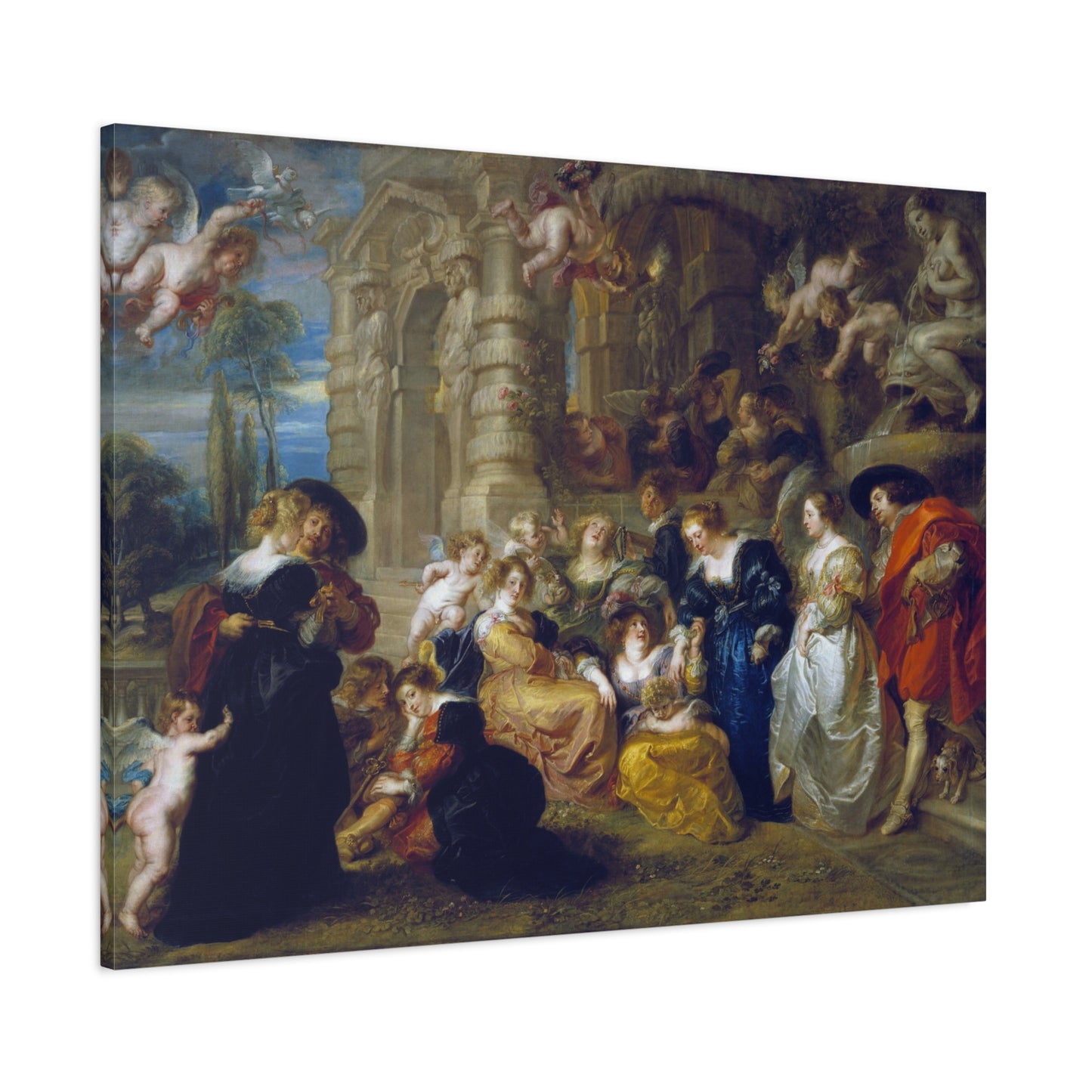 The Garden of Love By Peter Paul Rubens