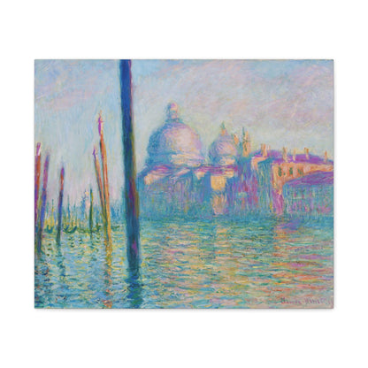 Le Grand Canal By Claude Monet