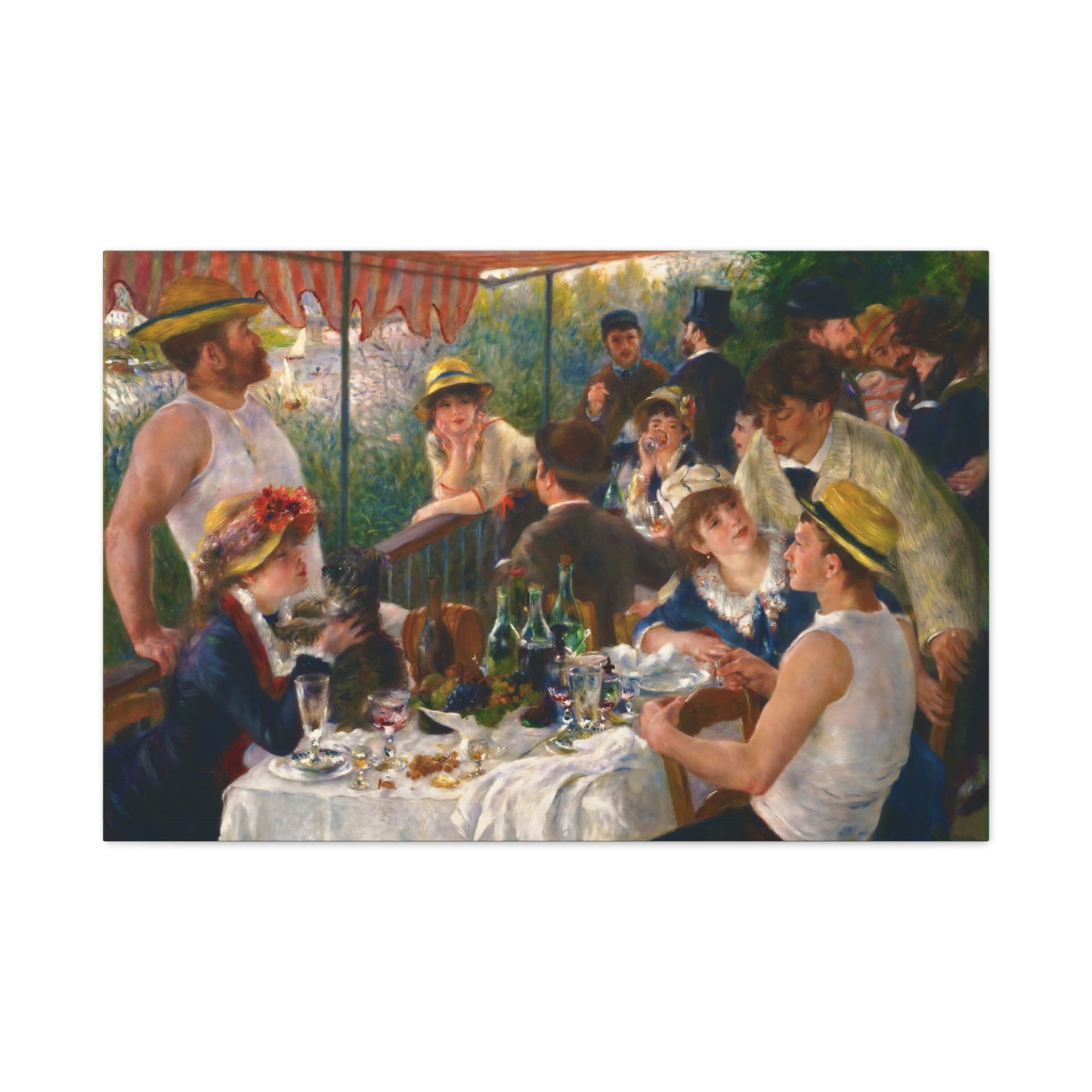 Luncheon of the Boating Party By Pierre-Auguste Renoir