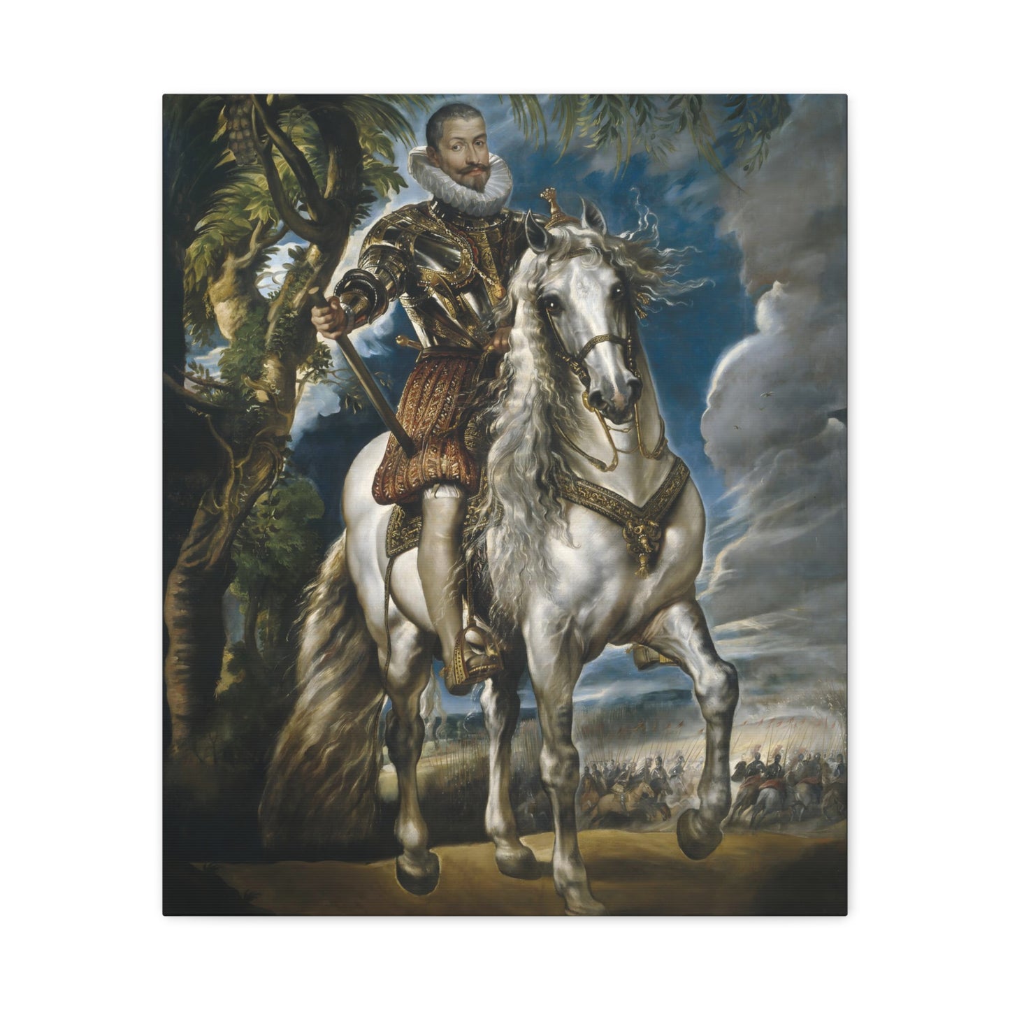 Equestrian Portrait of the Duke of Lerma By Peter Paul Rubens