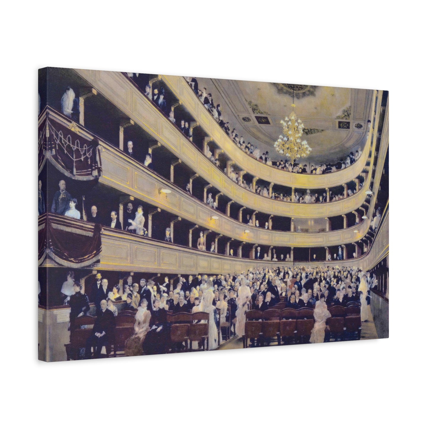 The Old Burgtheater By Gustav Klimt