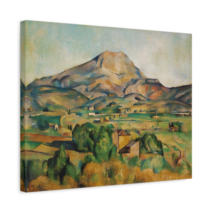 Mont Sainte-Victoire Seen from Bellevue By Paul Cézanne