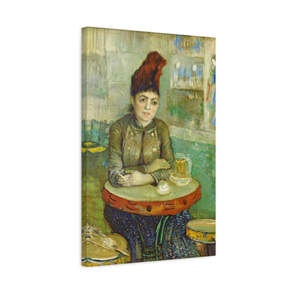 Segatori Sitting in the Café du Tambourin By Vincent van Gogh