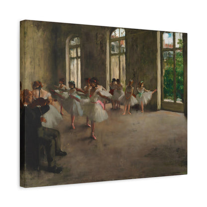 Ballet Rehearsal By Edgar Degas