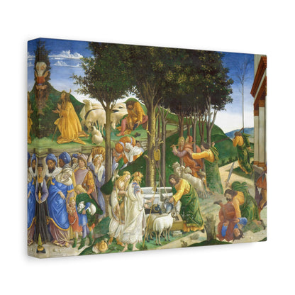 Youth of Moses By Sandro Botticelli