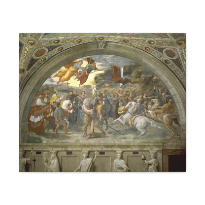 The Meeting of Leo the Great and Attila By Raphael