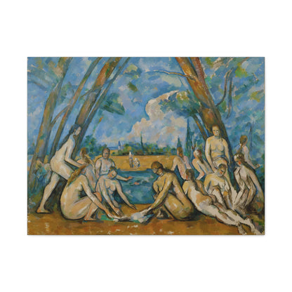 The Large Bathers By Paul Cézanne