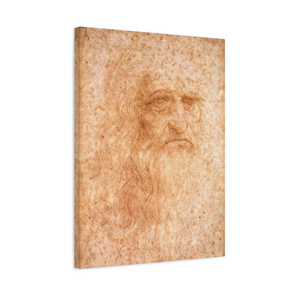 Man in Red Chalk By Leonardo da Vinci