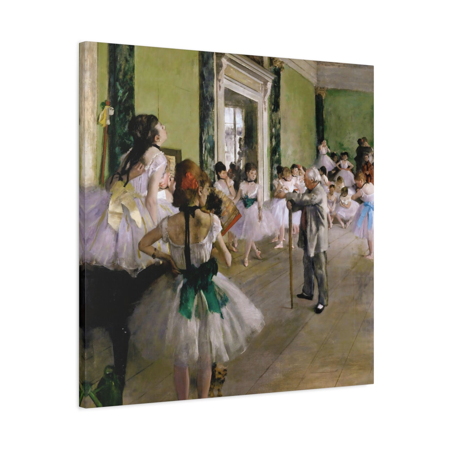 The Dancing Class By Edgar Degas