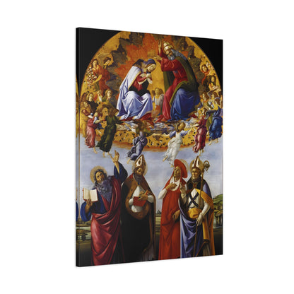 San Marco Altarpiece By Sandro Botticelli