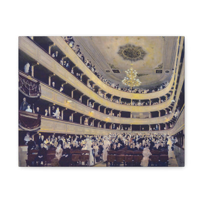 The Old Burgtheater By Gustav Klimt