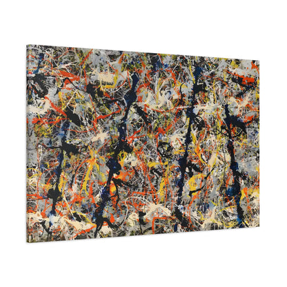 Blue Poles By Jackson Pollock