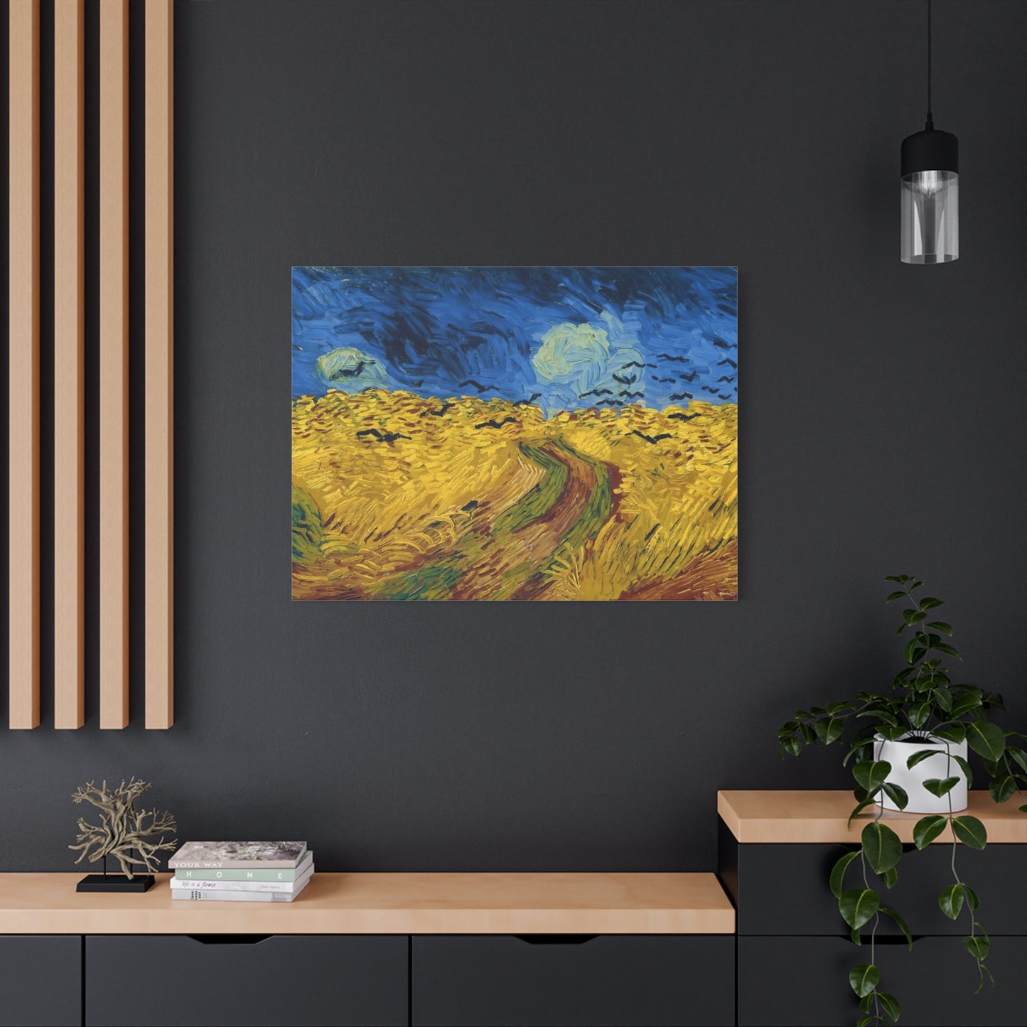 Wheatfield with Crows By Vincent van Gogh