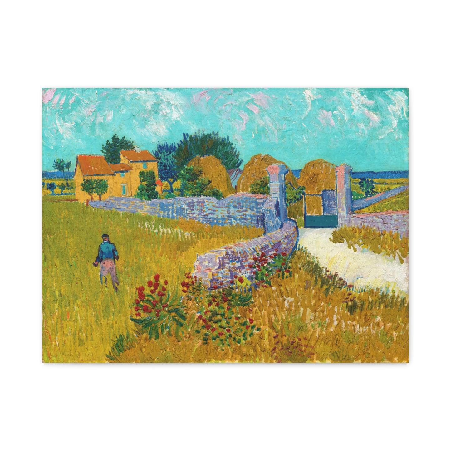 Farmhouse in Provence By Vincent van Gogh