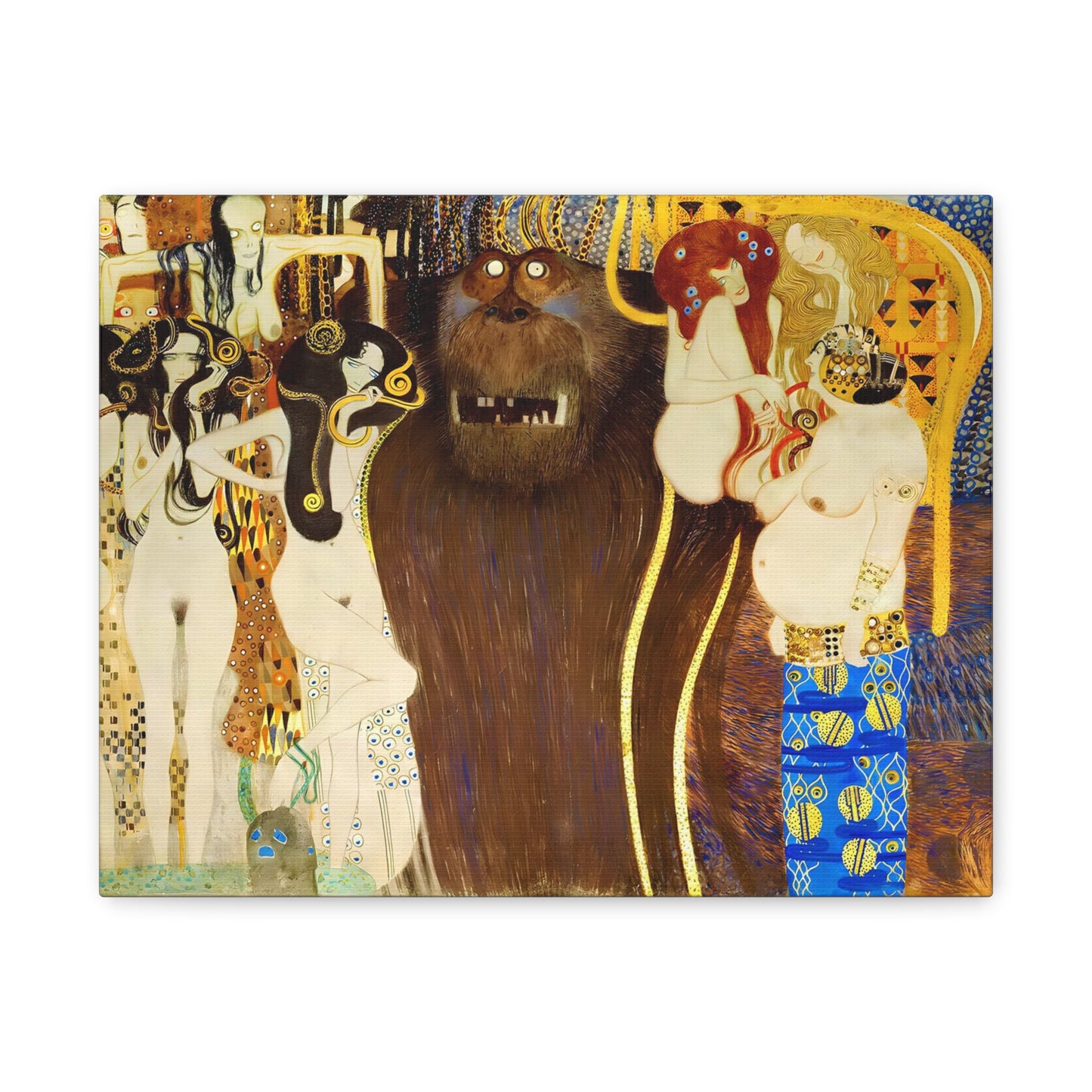 Beethoven Frieze By Gustav Klimt