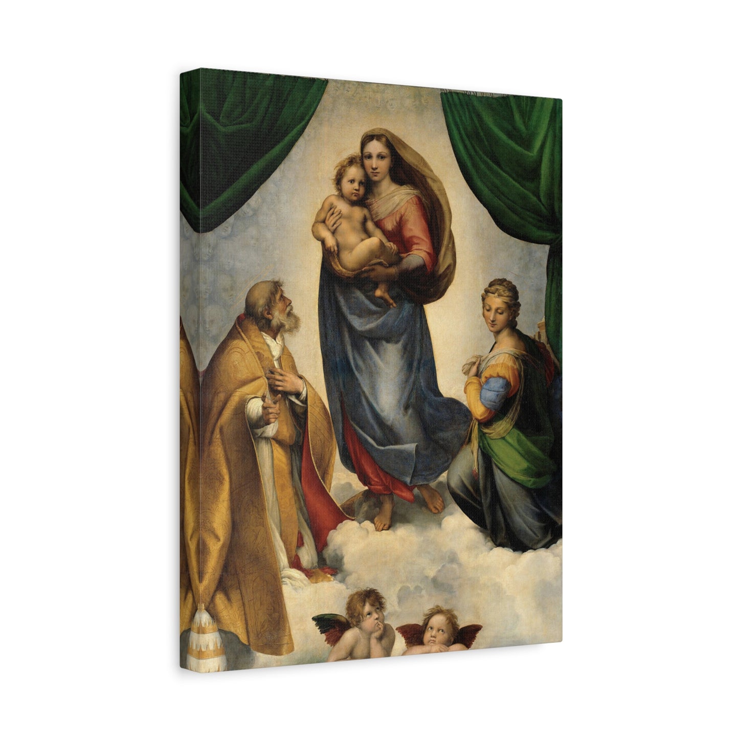 Sistine Madonna By Raphael