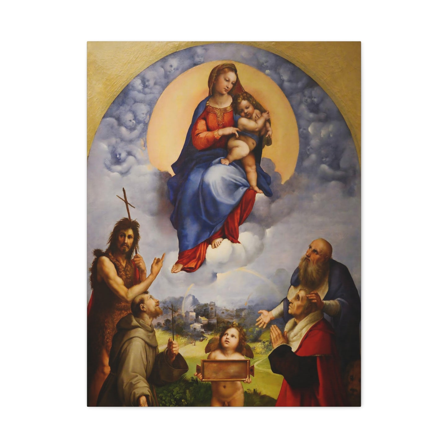 Madonna of Foligno By Raphael