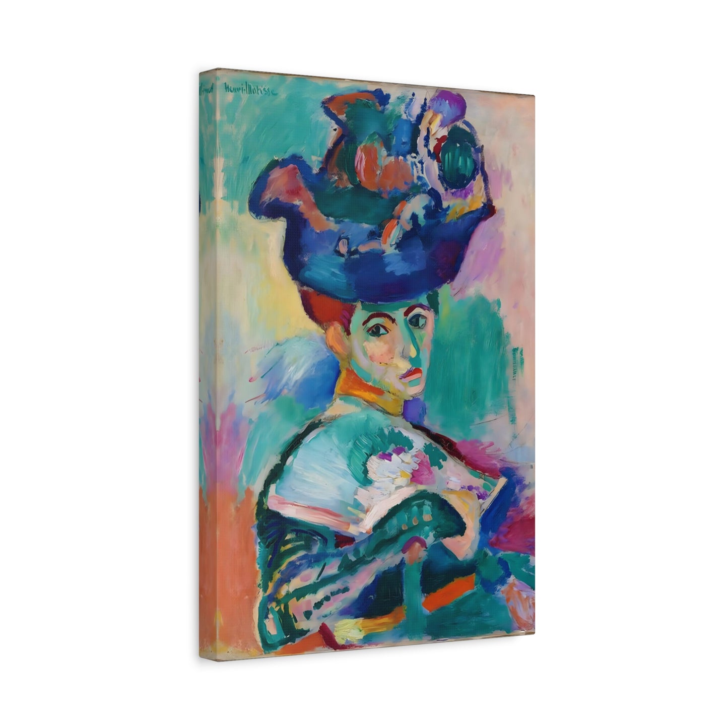 Woman with a Hat By Henri Matisse