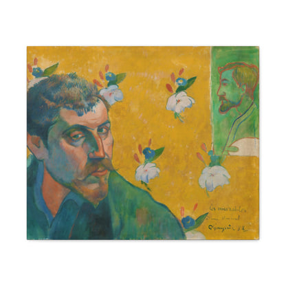 Self-Portrait with Portrait of Bernard By Eugène Henri Paul Gauguin