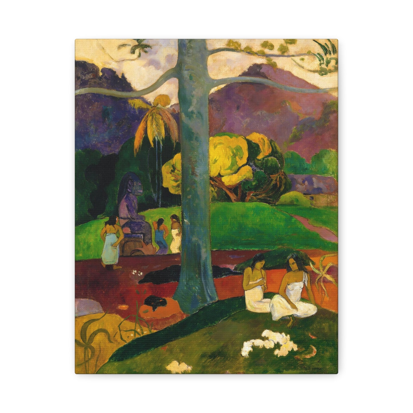 Mata Mua (In Olden Times) By Eugène Henri Paul Gauguin