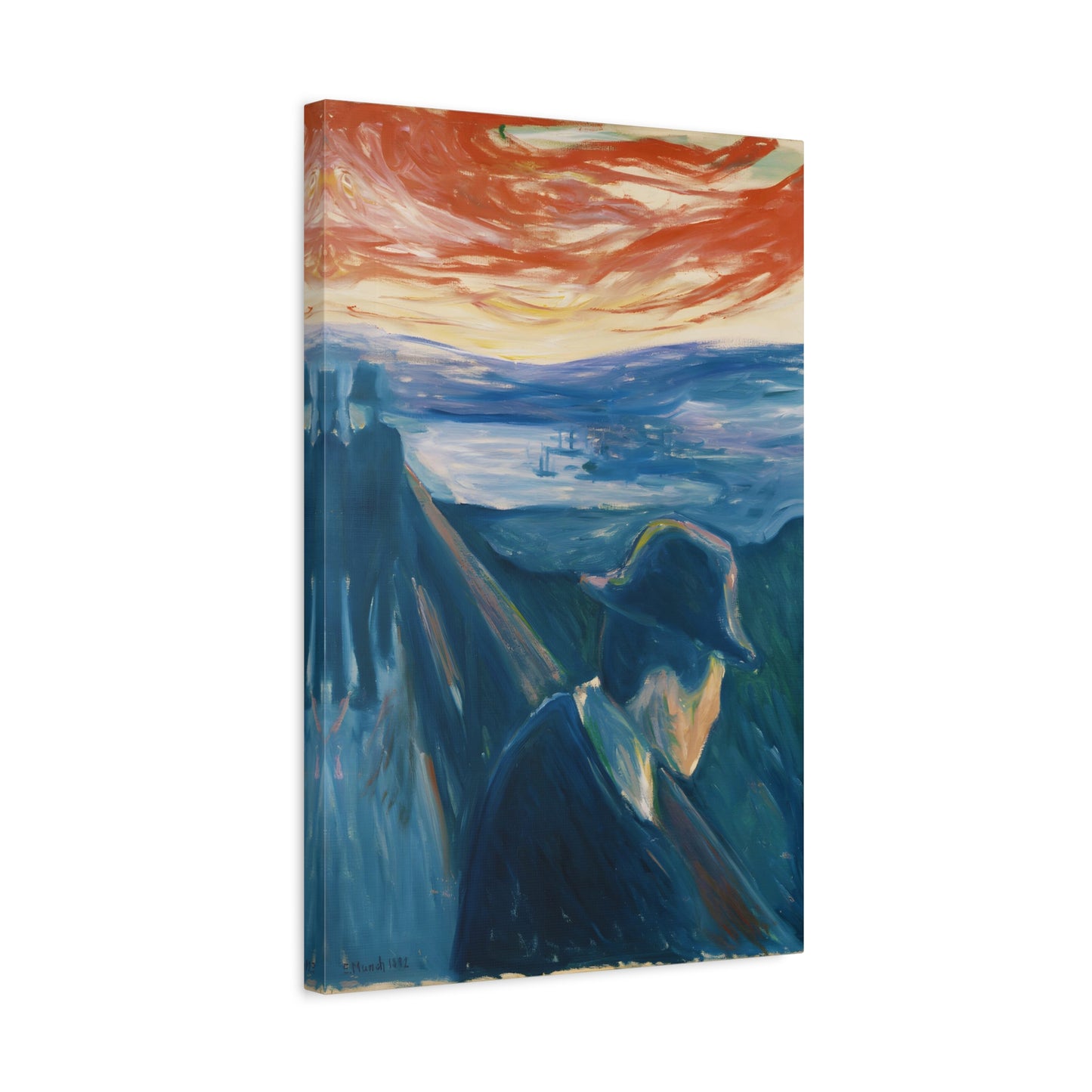 Sick Mood at Sunset. Despair By Edvard Munch