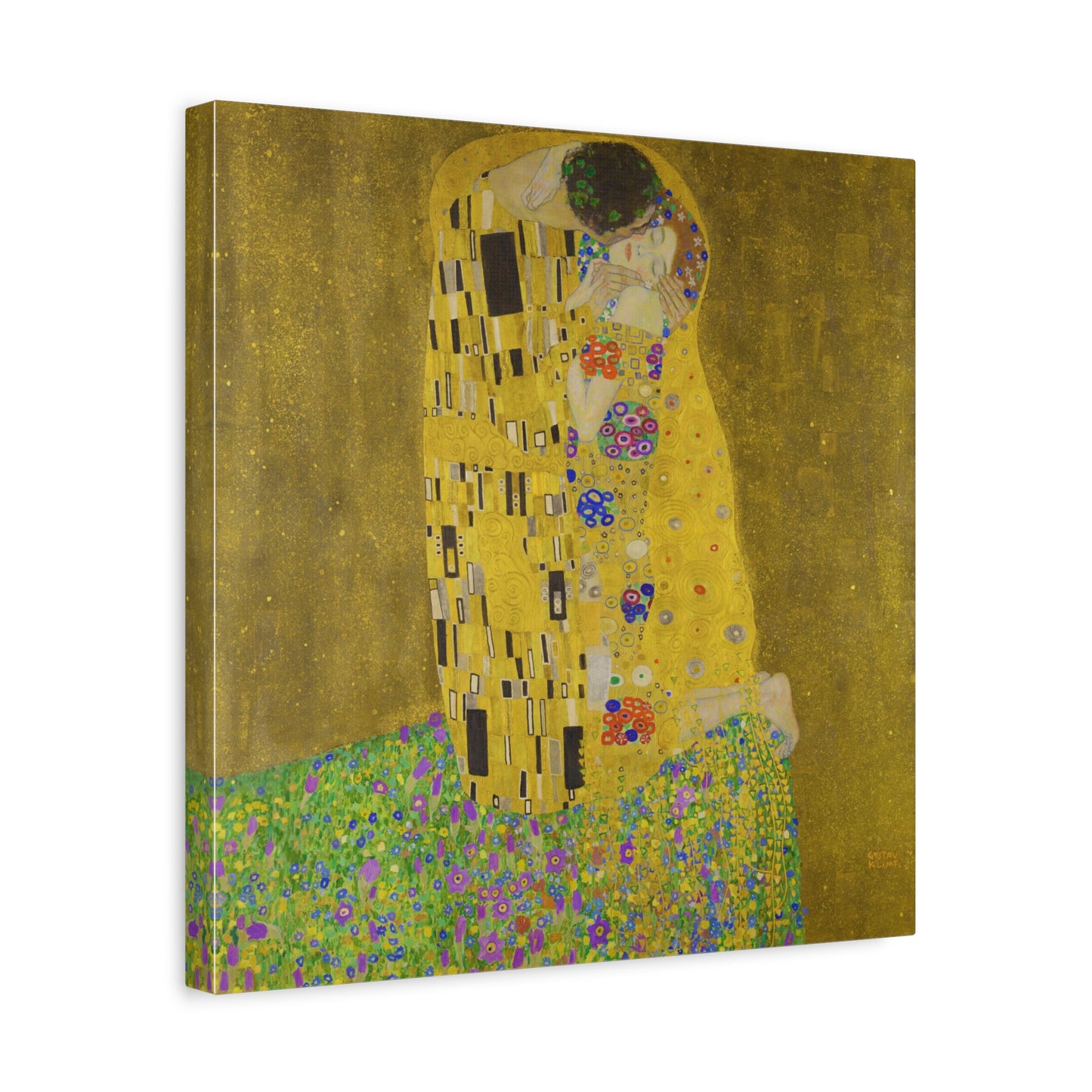 The Kiss By Gustav Klimt