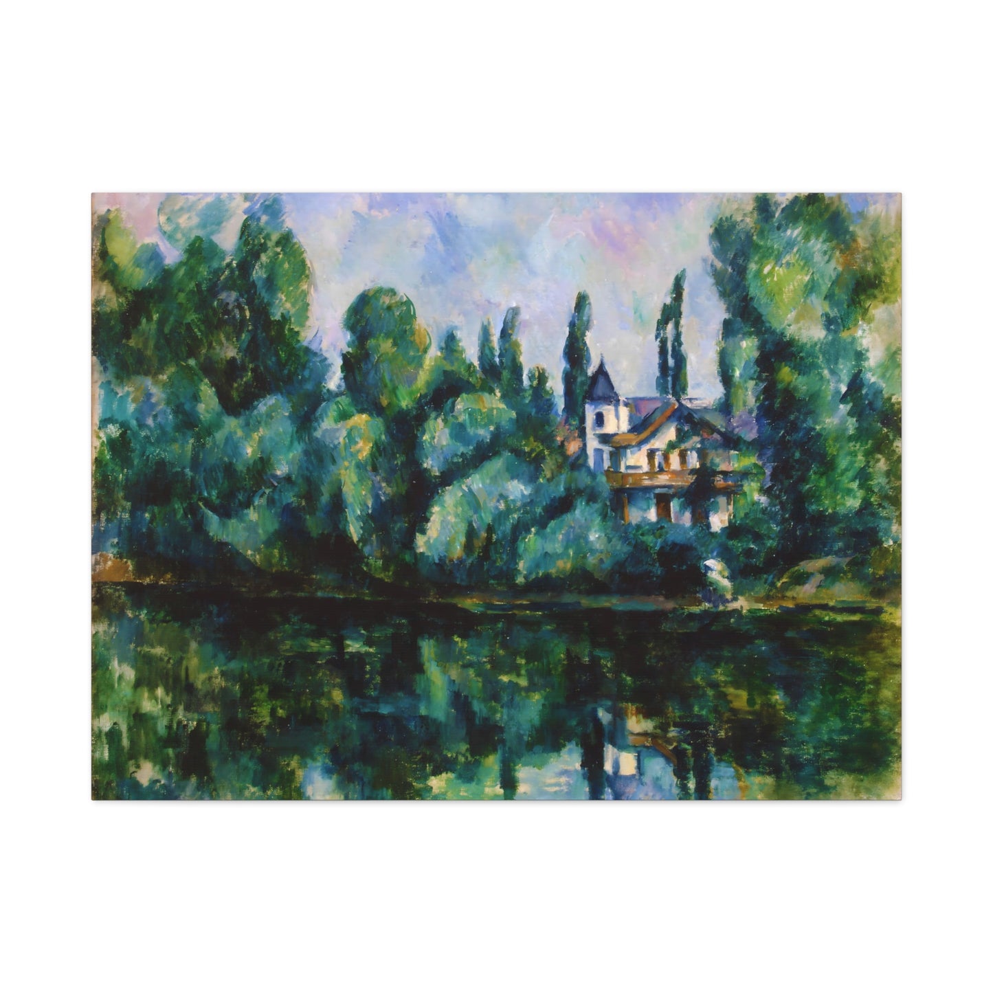 Banks of the Marne By Paul Cézanne