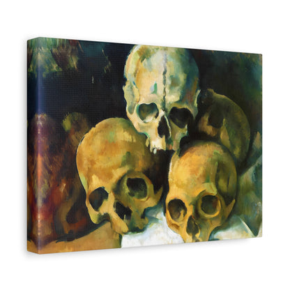 Pyramid of Skulls By Paul Cézanne