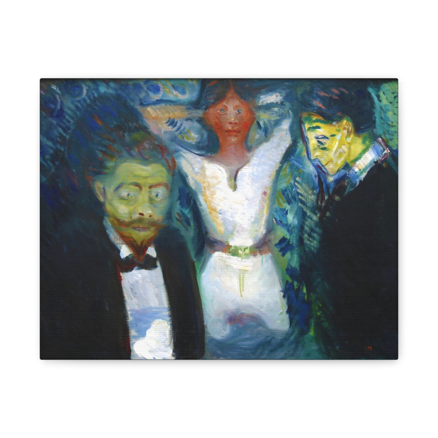 Jealousy By Edvard Munch