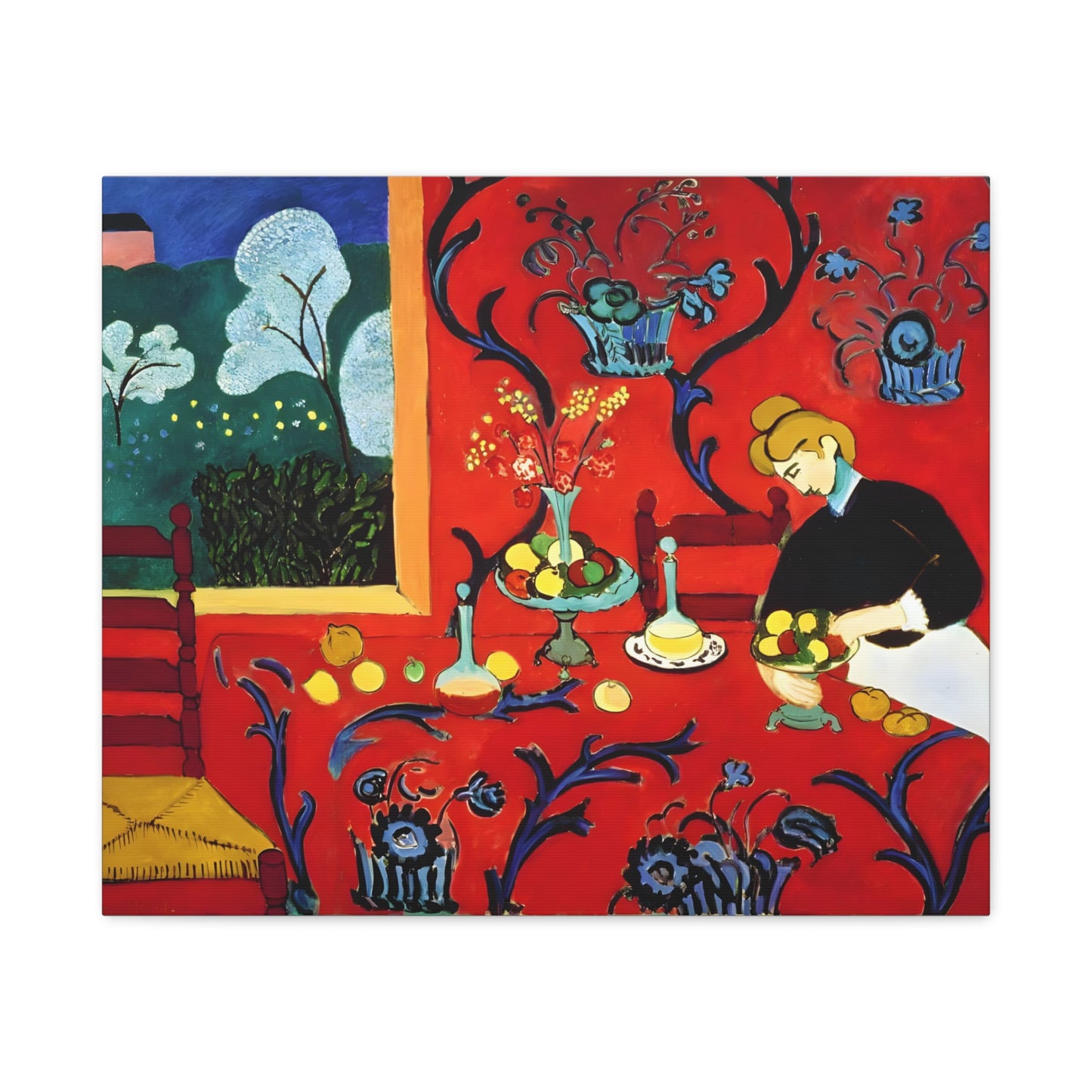 The Dessert: Harmony in Red By Henri Matisse