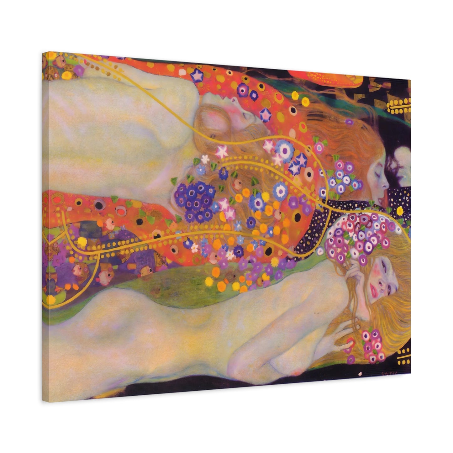 Water Serpents II By Gustav Klimt