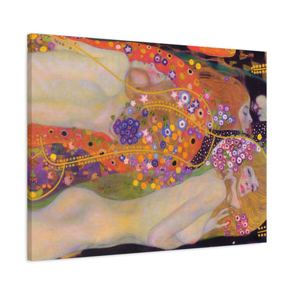 Water Serpents II By Gustav Klimt