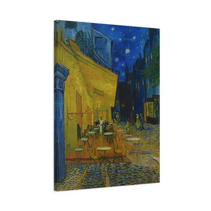 Café Terrace at Night By Vincent van Gogh