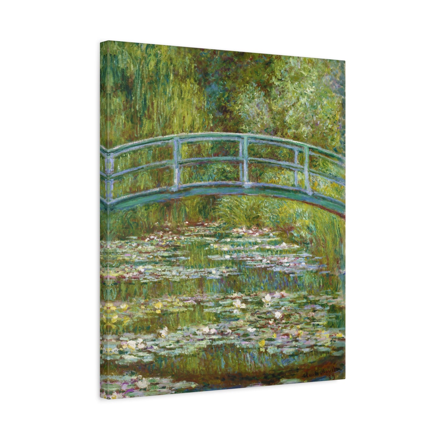 The Water Lily Pond By Claude Monet