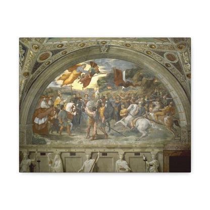 The Meeting of Leo the Great and Attila By Raphael