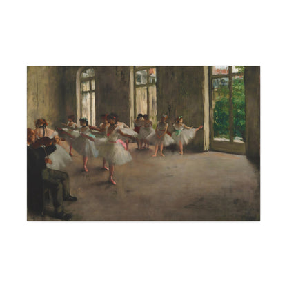 Ballet Rehearsal By Edgar Degas