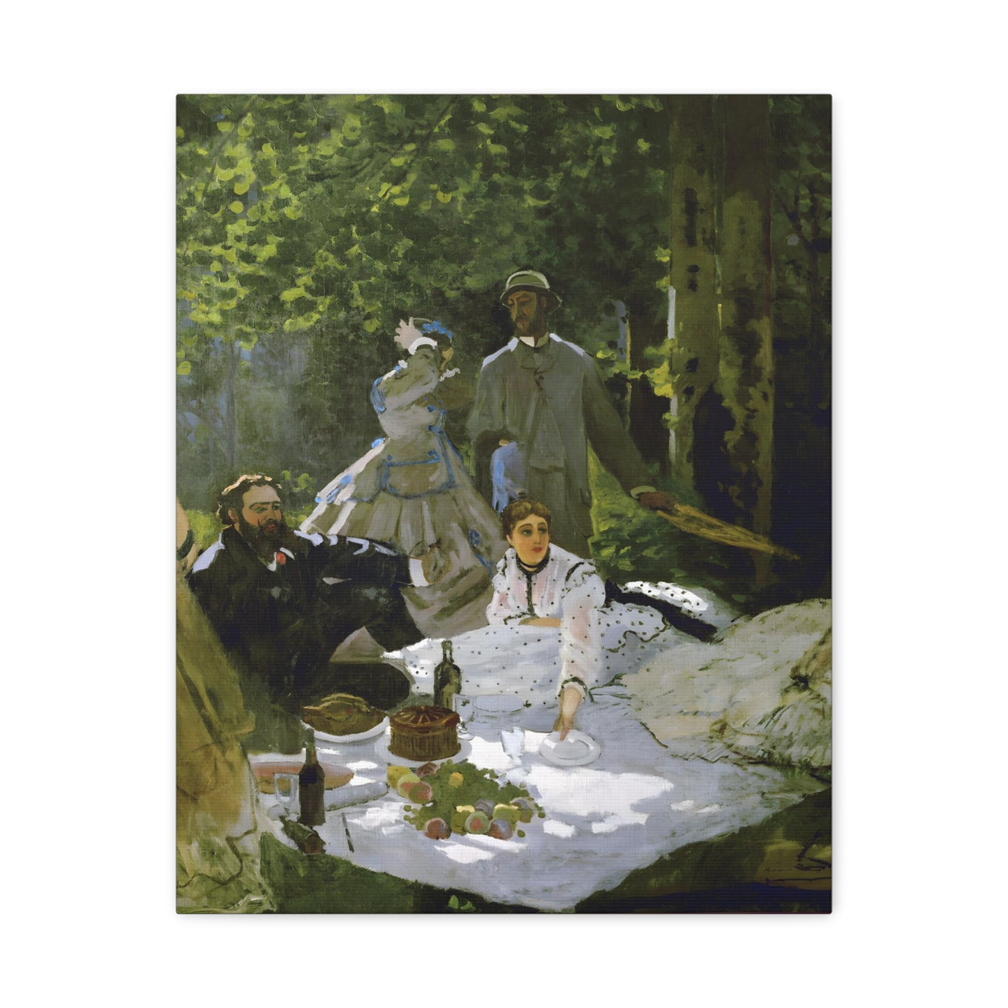 Le Déjeuner sur l'herbe By Claude Monet